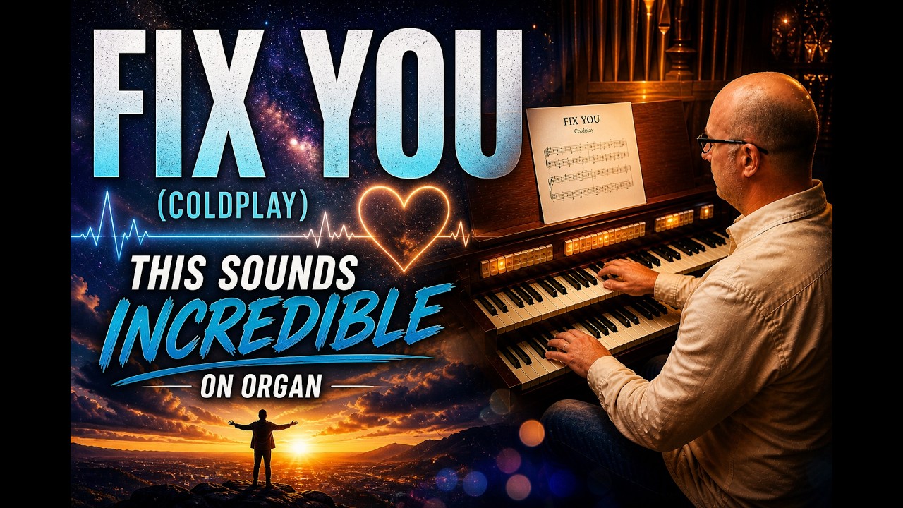 PIPE ORGAN COVER: FIX YOU  (Coldplay) by Martijn Koetsier