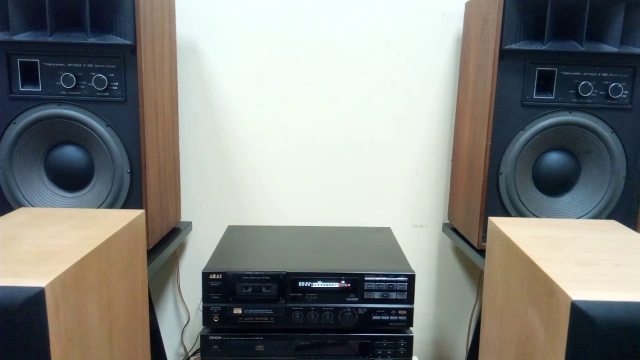 Тест кассетной деки Akai GX-R35