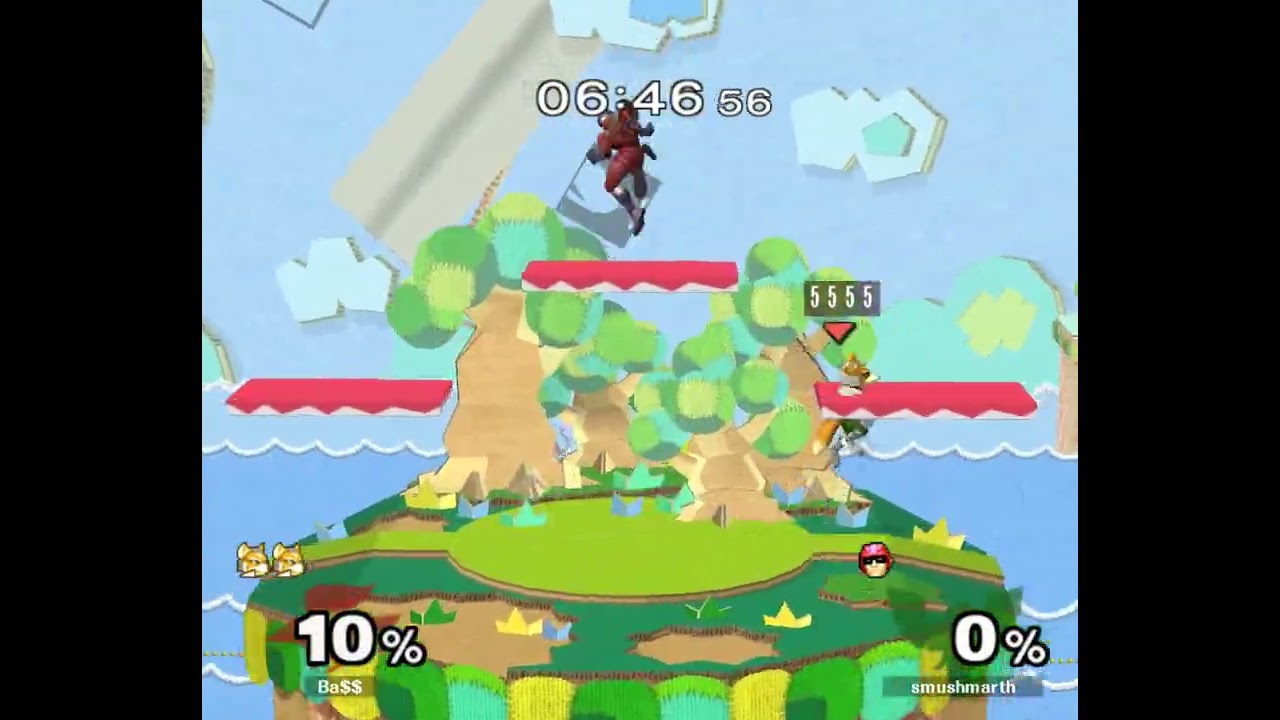 Upsmash8 Melee Singels WSF – smushmarth ⟮Falcon⟯ vs Ba$ ⟮Falco, Fox⟯