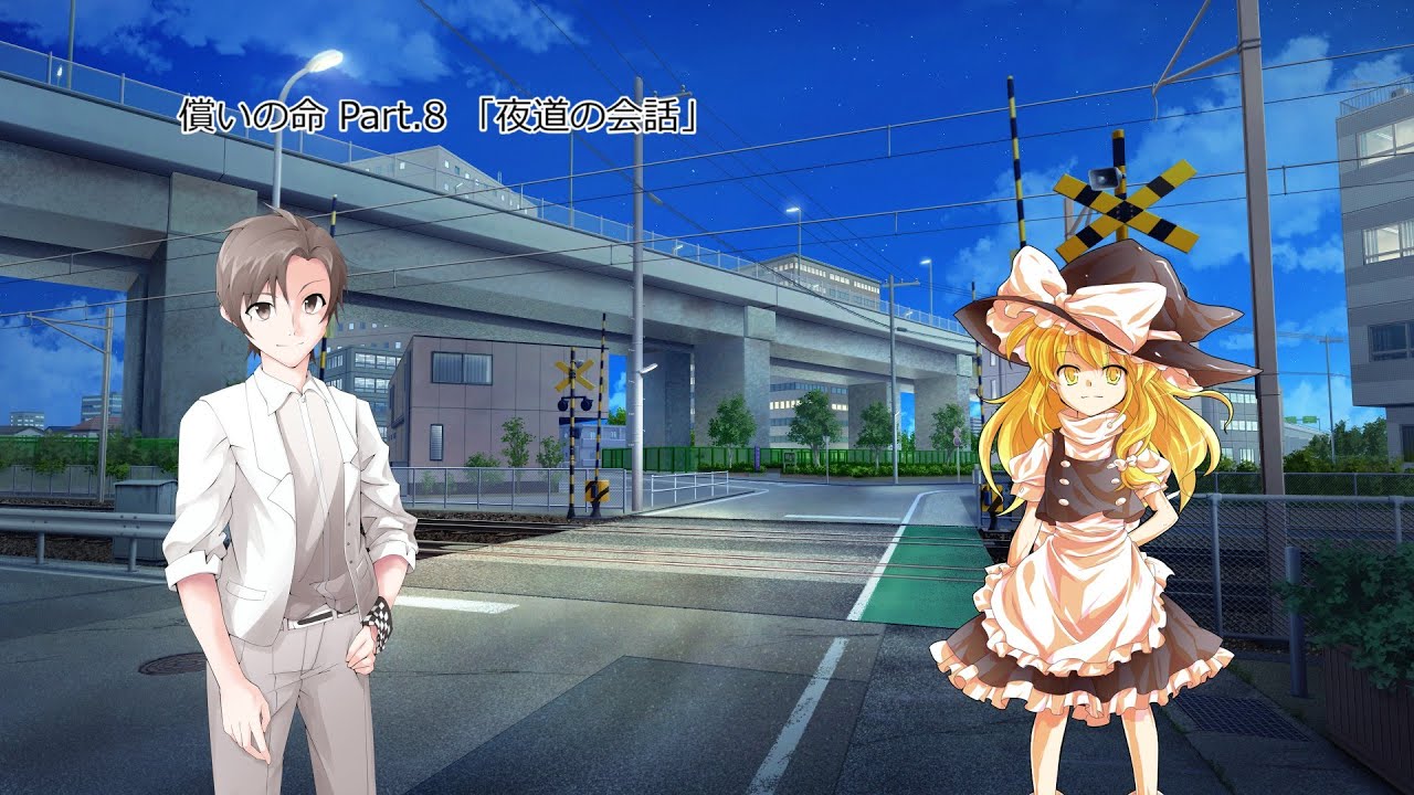[ゆっくり茶番劇]償いの命 Part.8「夜道の会話」