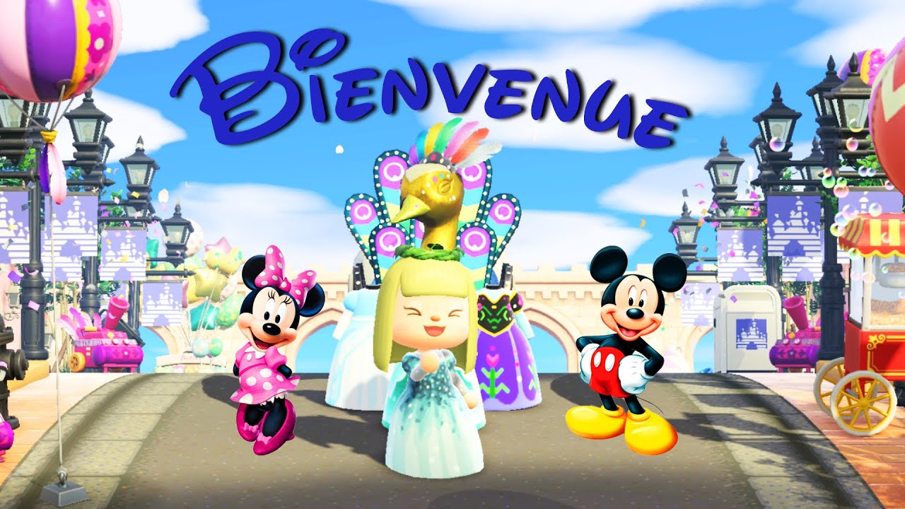 MON ÎLE DISNEY est un RÊVE MAGIQUE ✨ Visite complète ACNH 100%