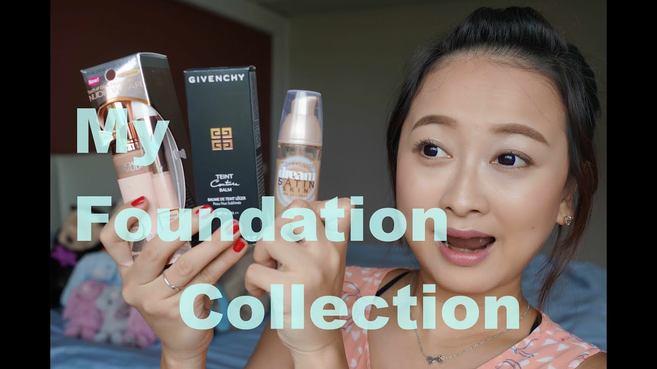(閒聊)我的粉底液∣My Foundation Collection