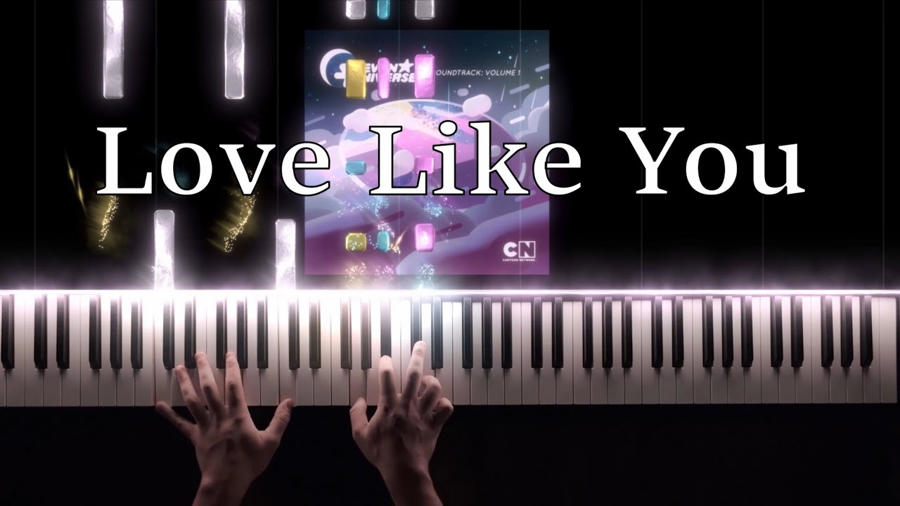 Steven Universe - Love Like You - Piano TUTORIAL/INSTRUMENTAL