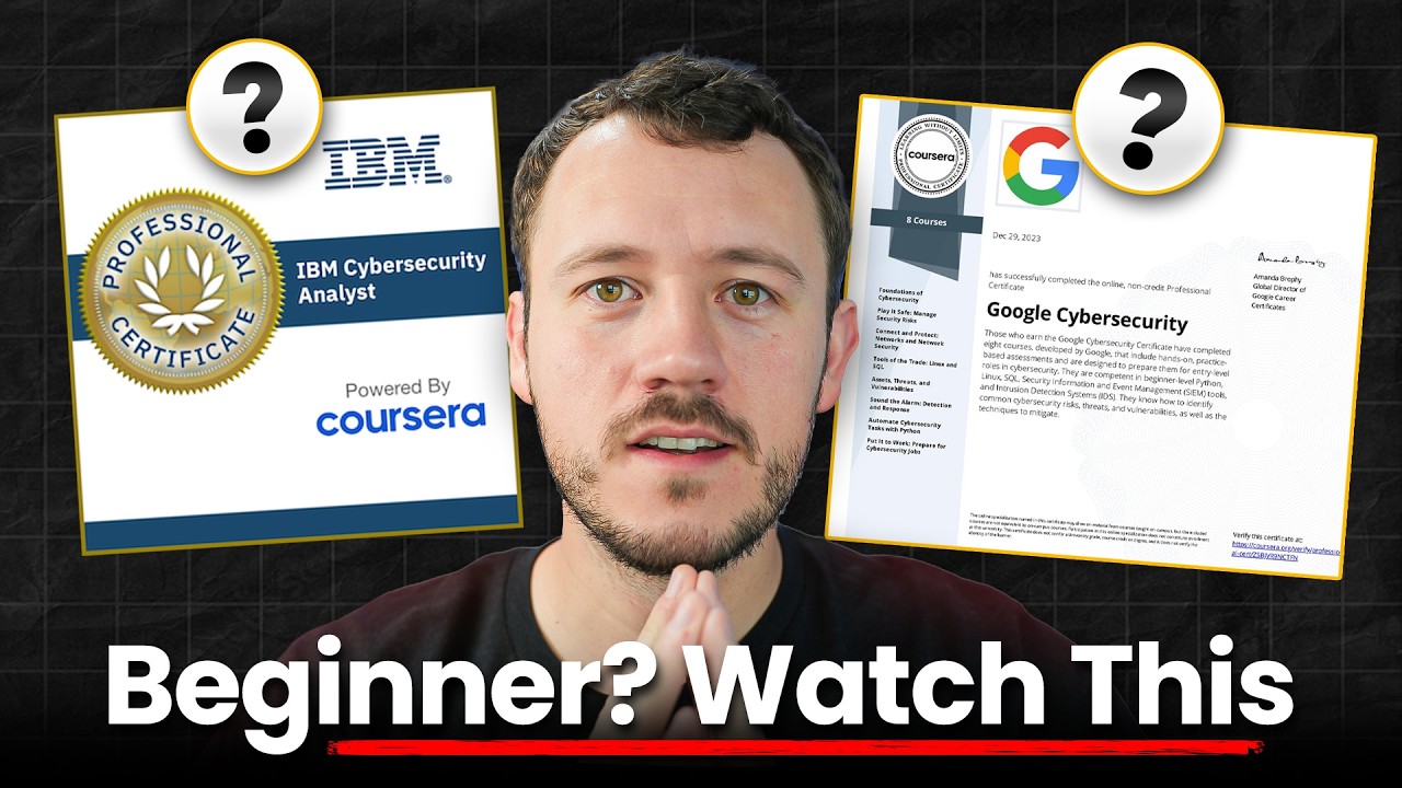 Сертификаты IBM Cybersecurity Analyst и Google Cybersecurity Certificate &mdash; какой из них лучше выб...