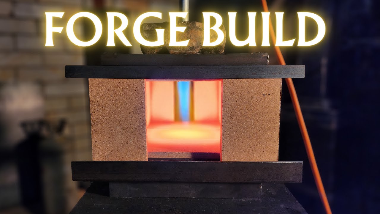 Blacksmith Gas Forge Build - DIY