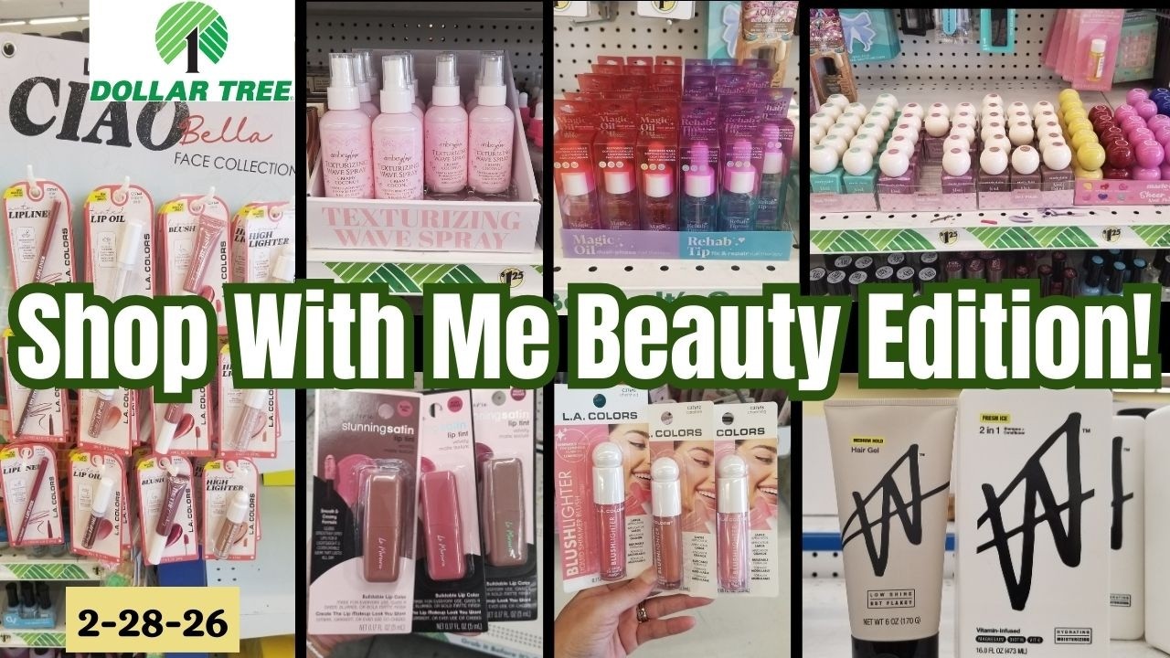 Новые захватывающие косметические находки в Dollar Tree!! Товары снова в наличии! | Makeupmommas