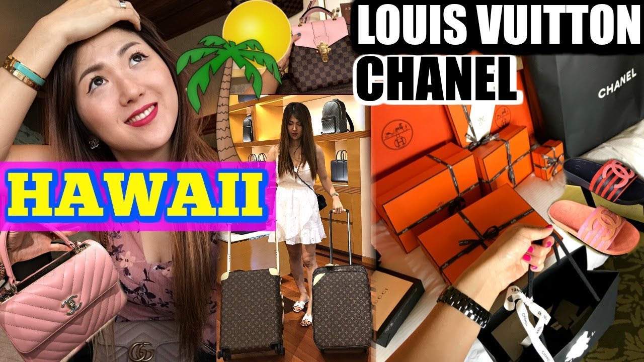 БЕЗУМНЫЙ 😜 ДЕНЬ ШОПИНГА НА 🌴 ГАВАЙЯХ (ЧАСТЬ 1) | LOUIS VUITTON, CHANEL, HERMES, .. | ❤️ CHARIS