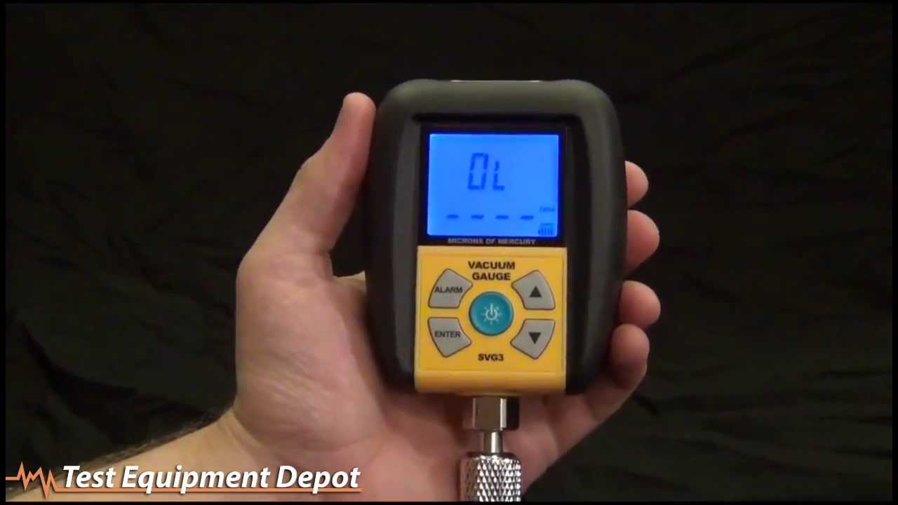 Fieldpiece SVG3 Easy View Digital Vacuum Gauge