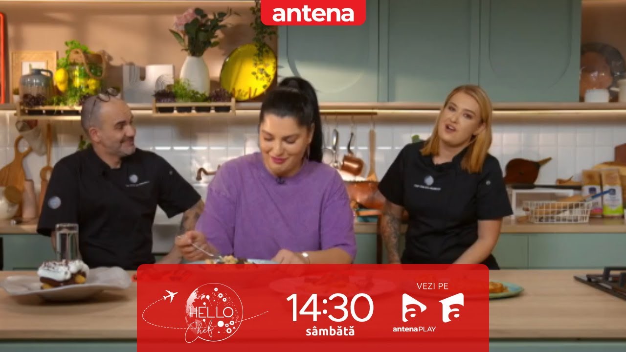 Ce rețete au gătit Roxana Blenche și chef Samuel pentru Ioana State