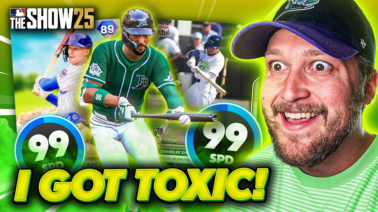 Я создал команду токсичных богов в MLB The Show 25 ⚠️