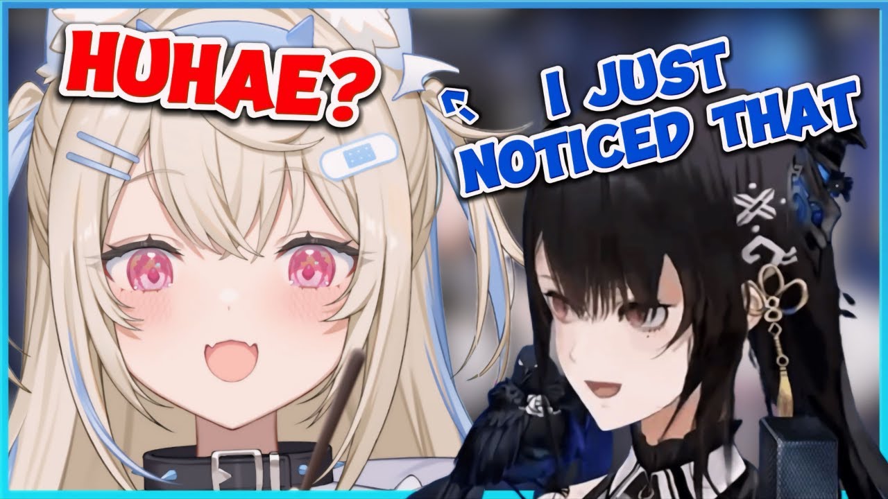 Nerissa just noticed something cute on Fuwawa's head [FuwaMoco/Advent] [EngSub]