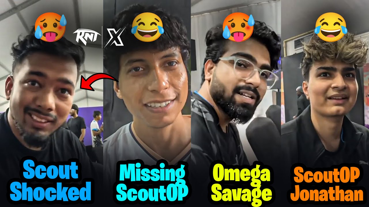 Scout Shocked😱 Sensei Missing ScoutOP in RNTX🫨 Omega Savage🥵 Slug Jonathan😂 | BGMS Lan Fun