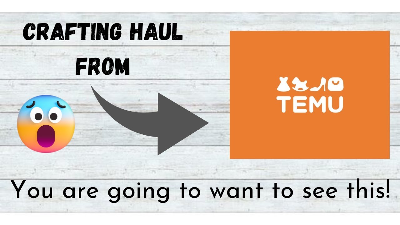 AMAZING TEMU Craft Haul | See what I got from TEMU | Craft SUPPLIES from TEMU