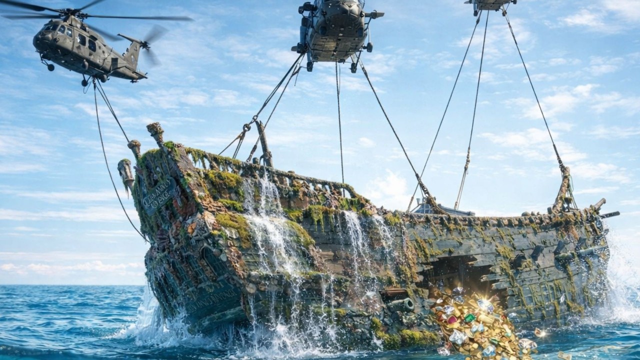 We Found Queen Anne’s Revenge in the Abyss… Salvaging, and Restoring the Pirate Legend