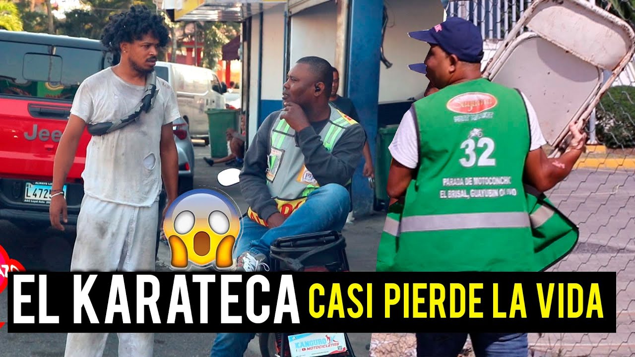EL KARATECA CASI PIERDE LA VIDA  DIOSSS MIO