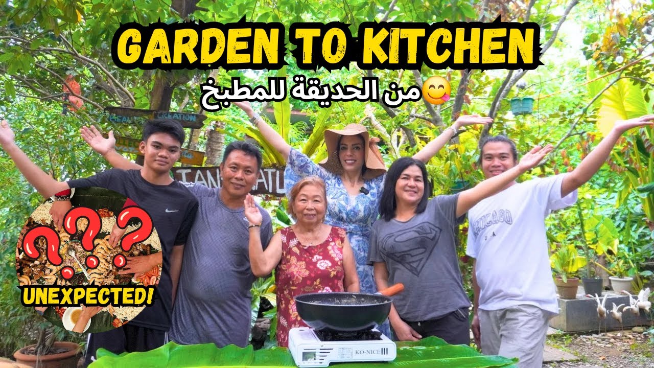 From the Farm To My Pan-Nature's Kitchen نقلت مطبخي للطبيعة -من المزرعة للمقلاية