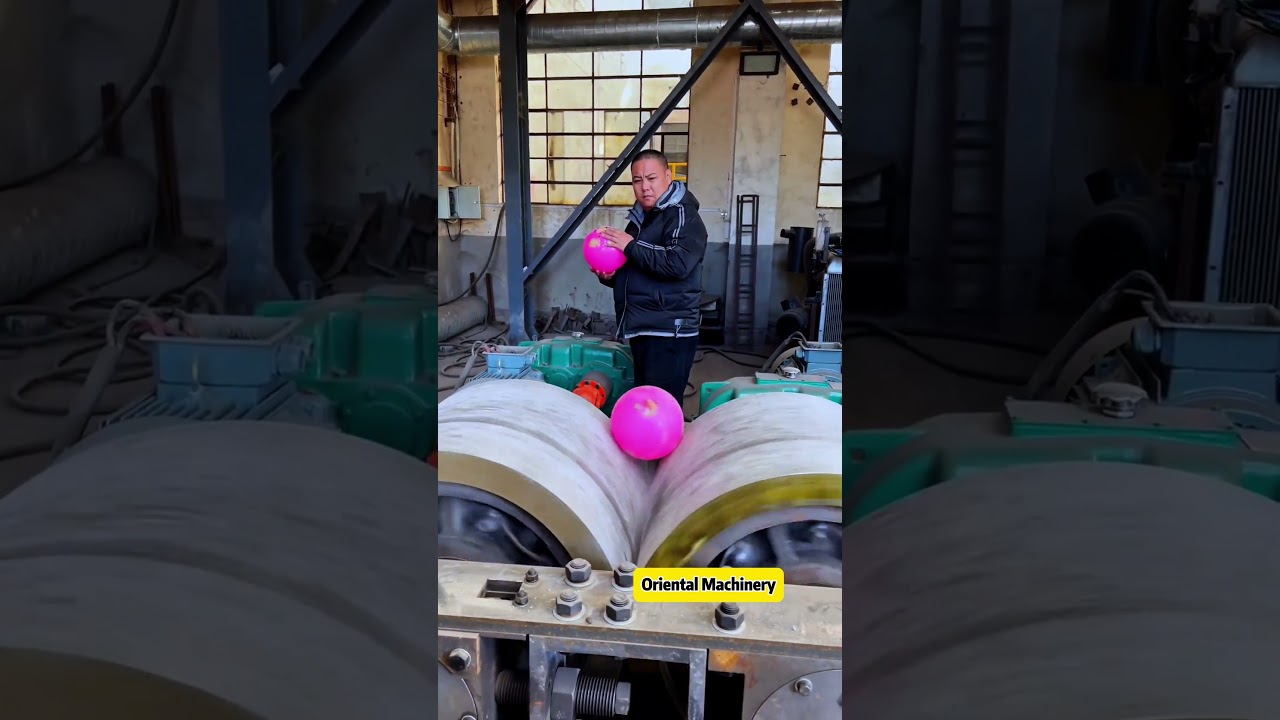 Durable Double-Roll Crusher &ndash; Perfect for Aggregate and Mineral Processing#fyp #trending #eco