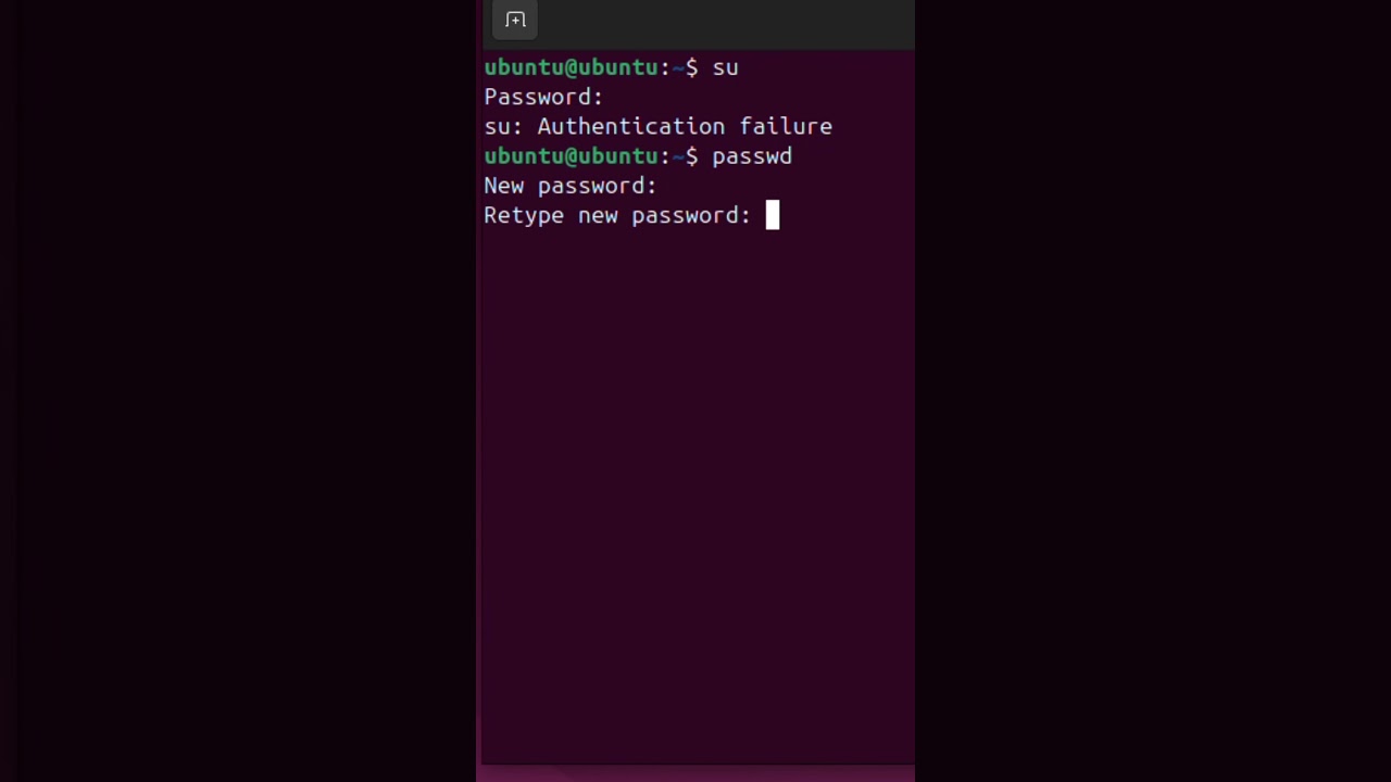 Linux Root password Change Easily Code #passwordreset #ubuntu #linux #server #tutorial