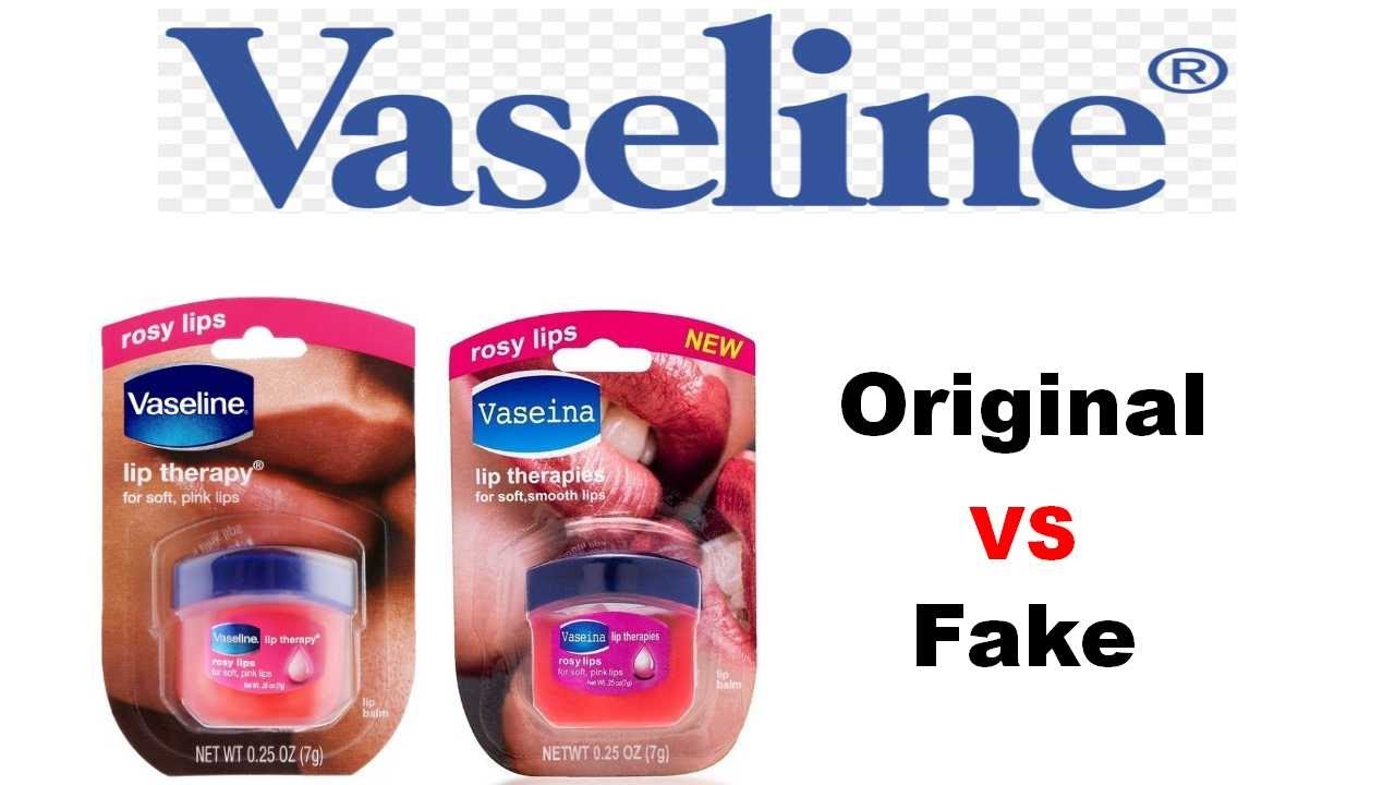 Vaseline Lip Balm // Veseina Lip Balm // Original vs Fake