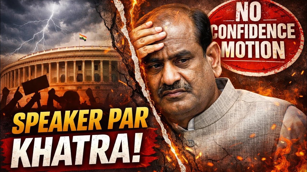 Lok Sabha Speaker par No Confidence Motion 🔥 Ab kya hoga? | IQ VISTAAR