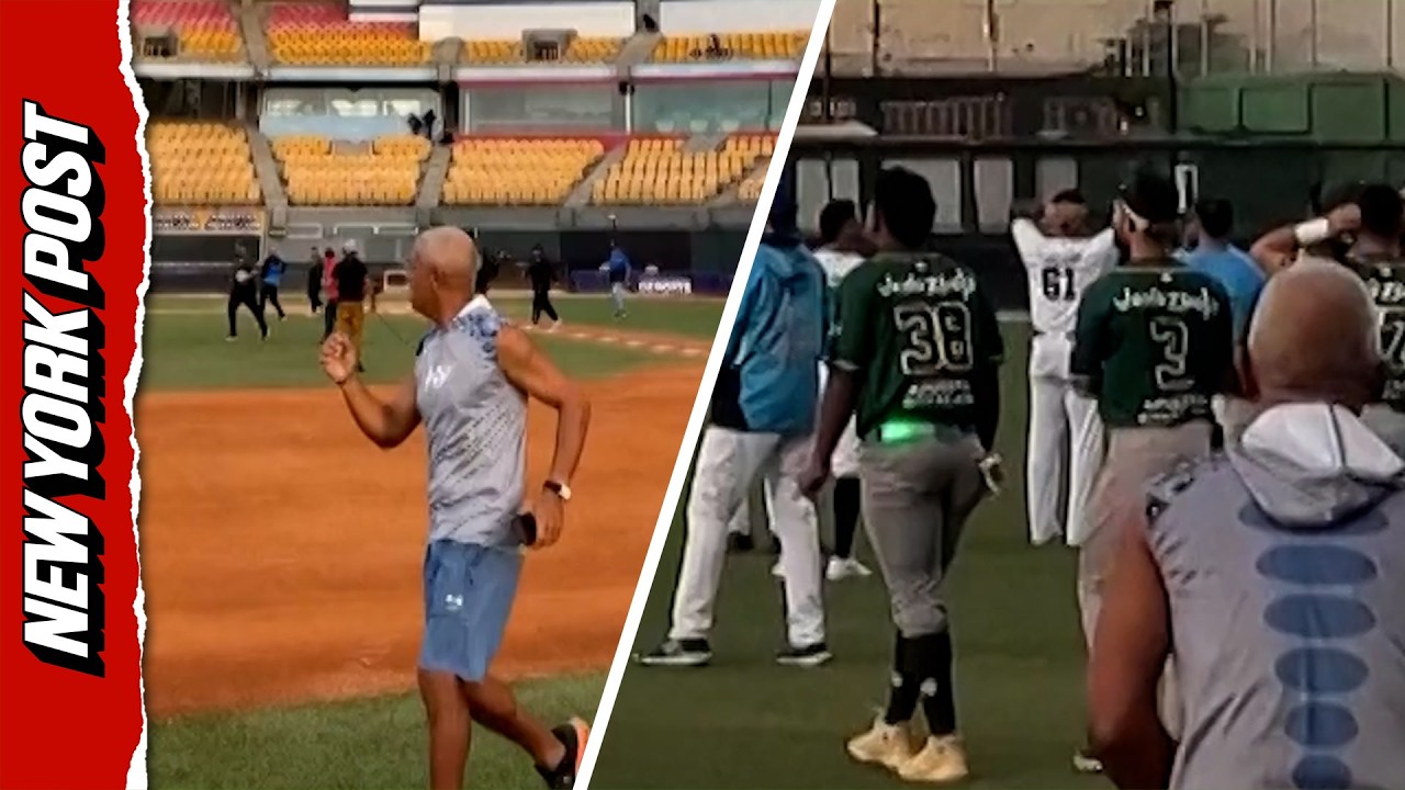 Moment Baseball Game ROCKED by Massive 7.2 Earthquake in Venezuela