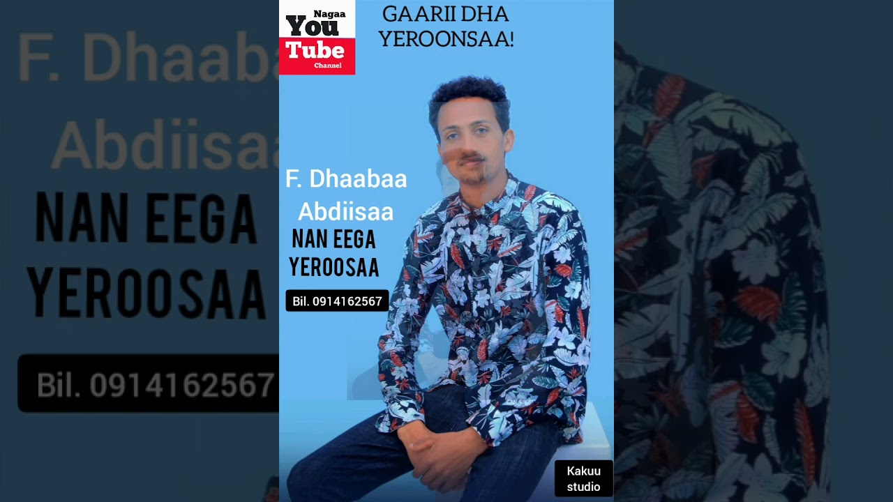 Gaarii dha Yeroonsaa! -- F. Dhaabaa Abdiisaa