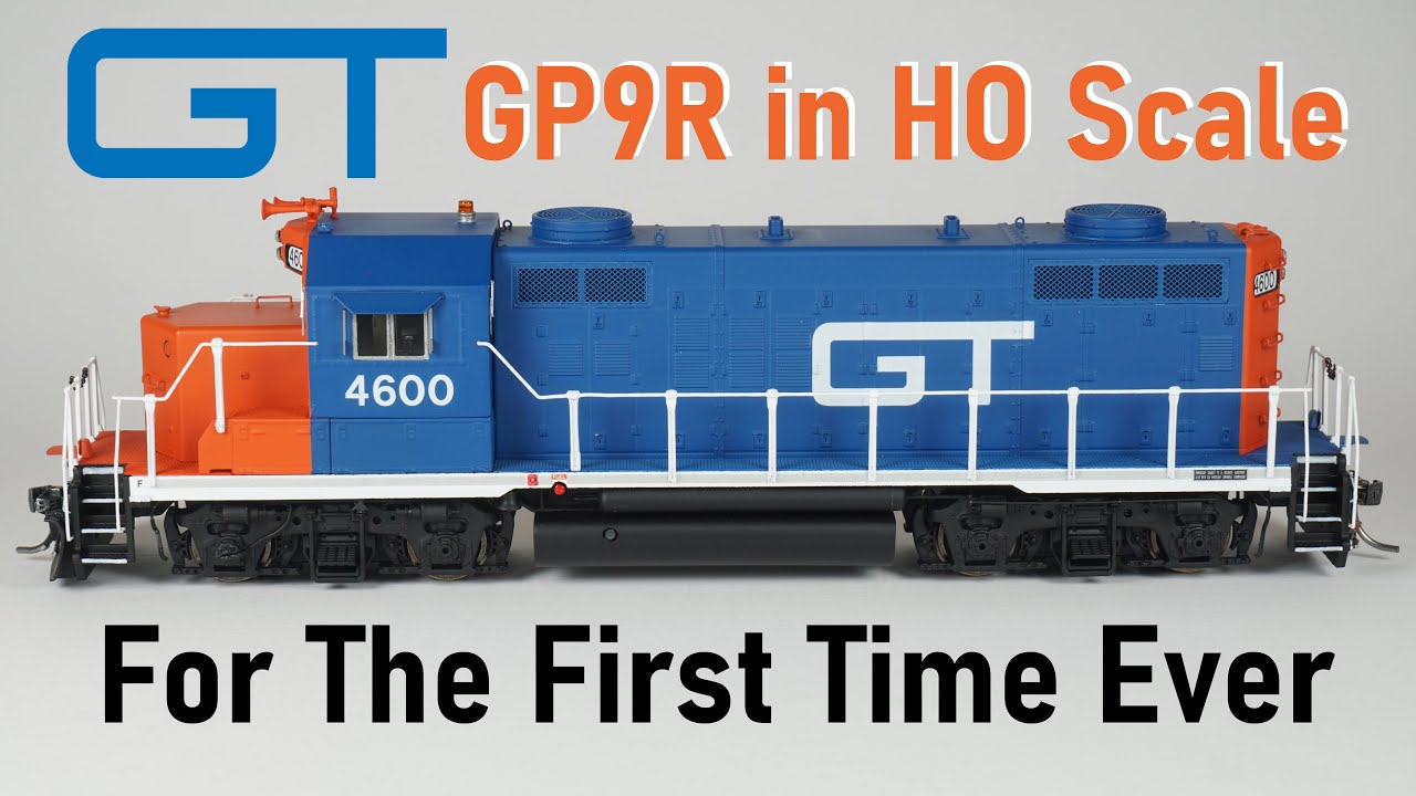 HO GTW GP9R by Motown Models