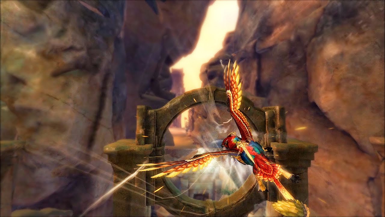 Flying through [Wind] and [Sky]