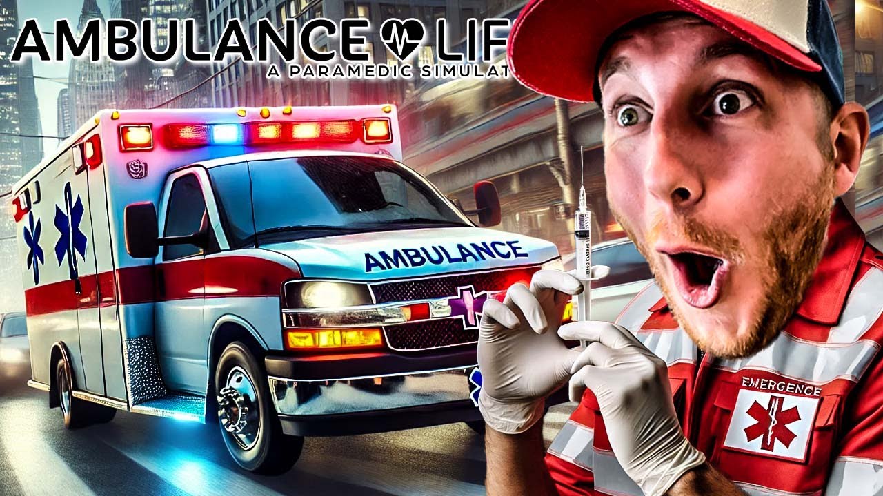 LEBEN RETTEN: Der ALLTAG eines SANITÄTERS 🚑 AMBULANCE LIFE: A Paramedic Simulator