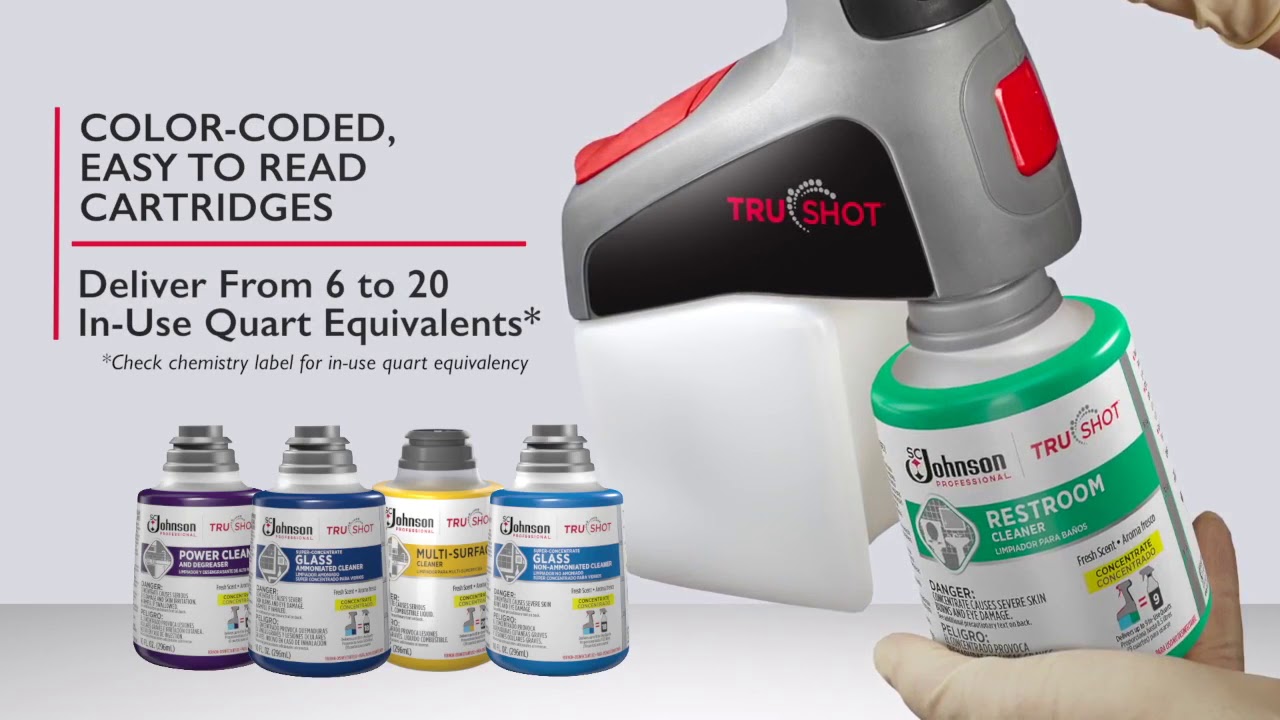 SC Johnson Professional® TruShot™ Mobile Dispensing System