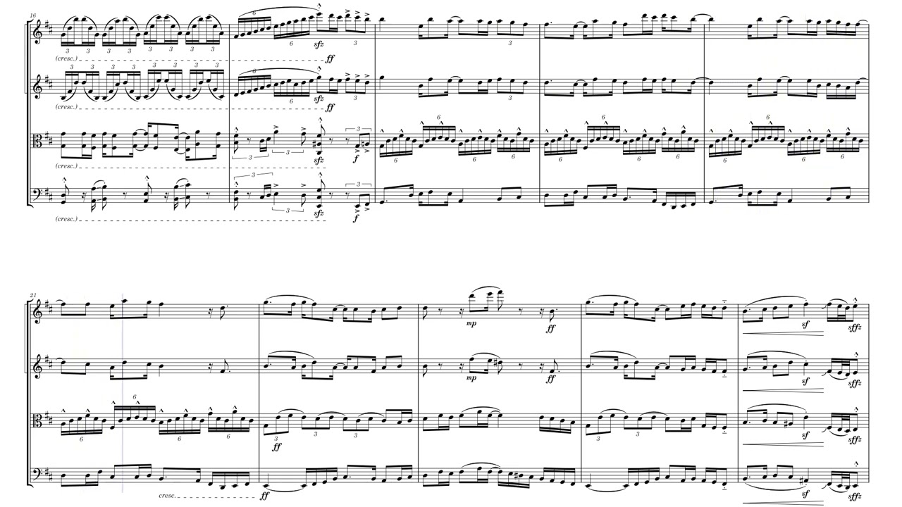 Vanish Into You / Blade of Grass - Lady Gaga, arranged for String Quartet