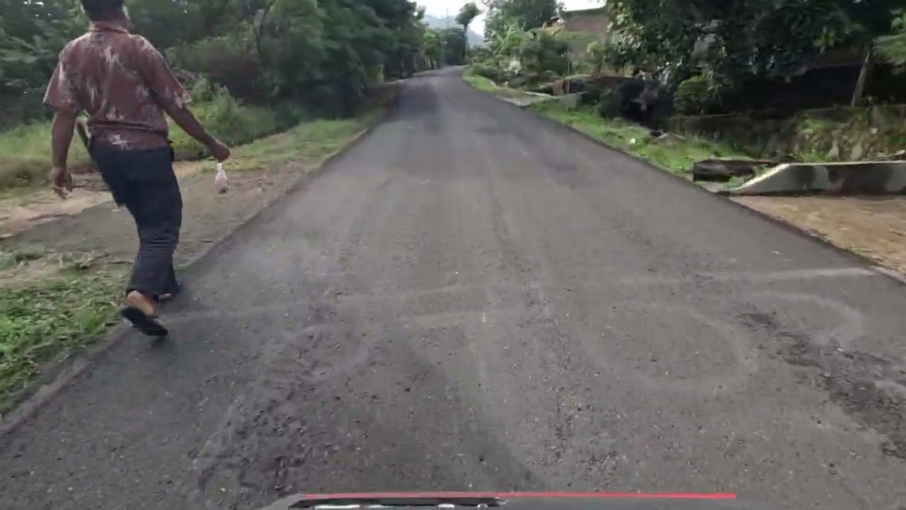 kondisi ruas jalan semingkir - majakerta new