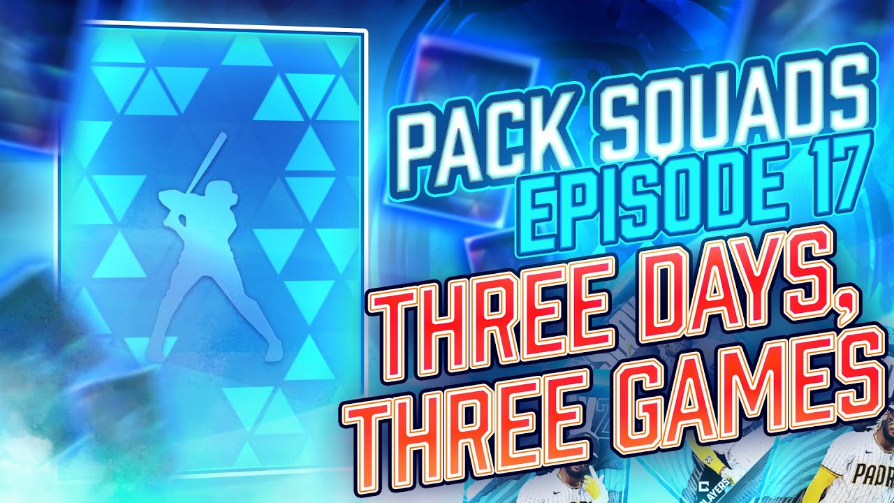 3 STRAIGHT DAYS! Pack Squads #17 MLB The Show 21 Diamond Dynasty