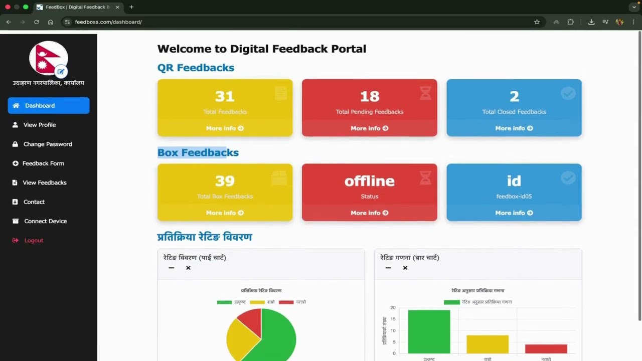 FeedBox | Digital Suggestion Box | QR, NFC, Voice & Paper-Based Feedback System for All Offices.