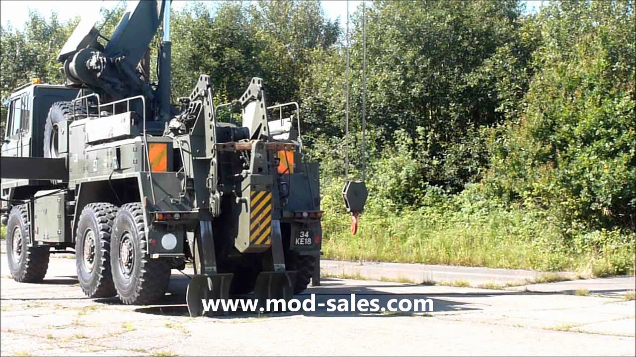 Foden Recovery demonstrating EKA-Atlas Crane and Underlift