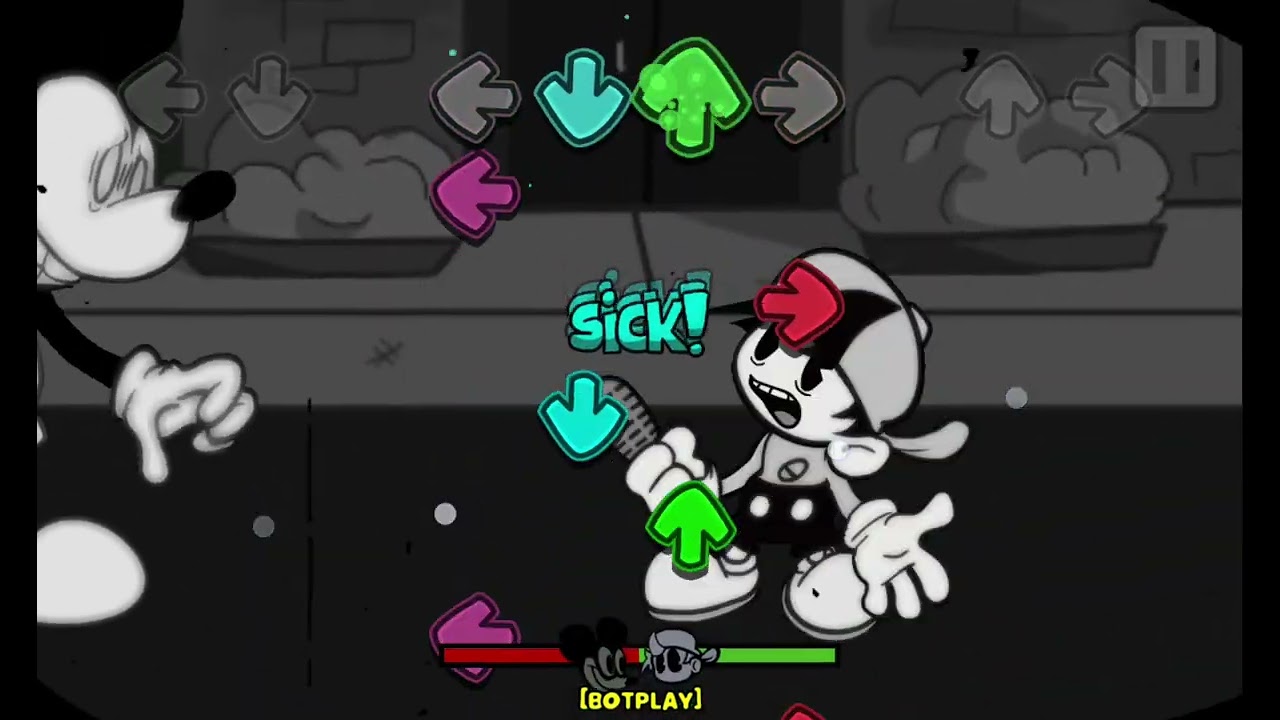 Jugando fnf miki 