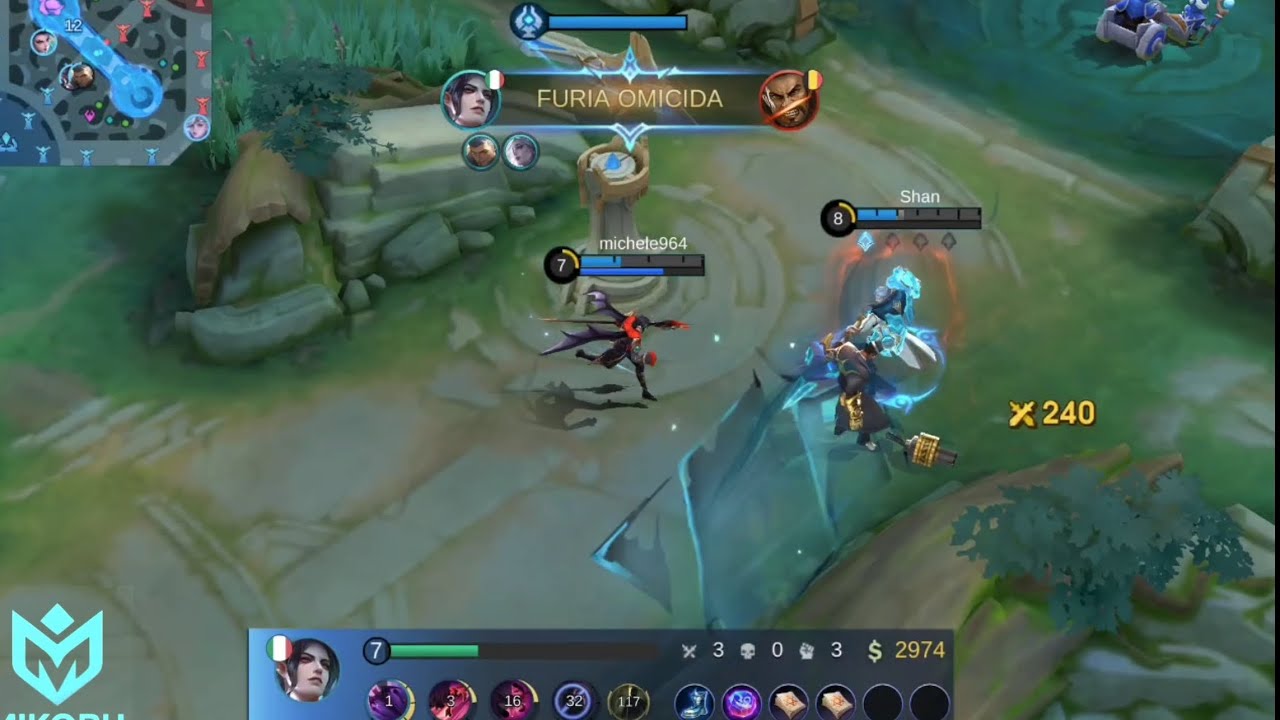 Mobile Legends gameplay Cecilion (First time with Carmilla)