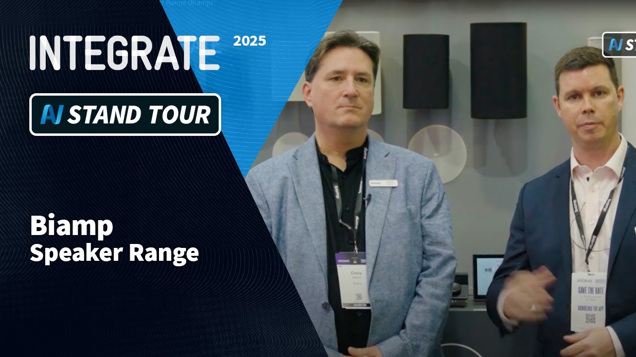 Integrate 2025: Speaker Range (Biamp)