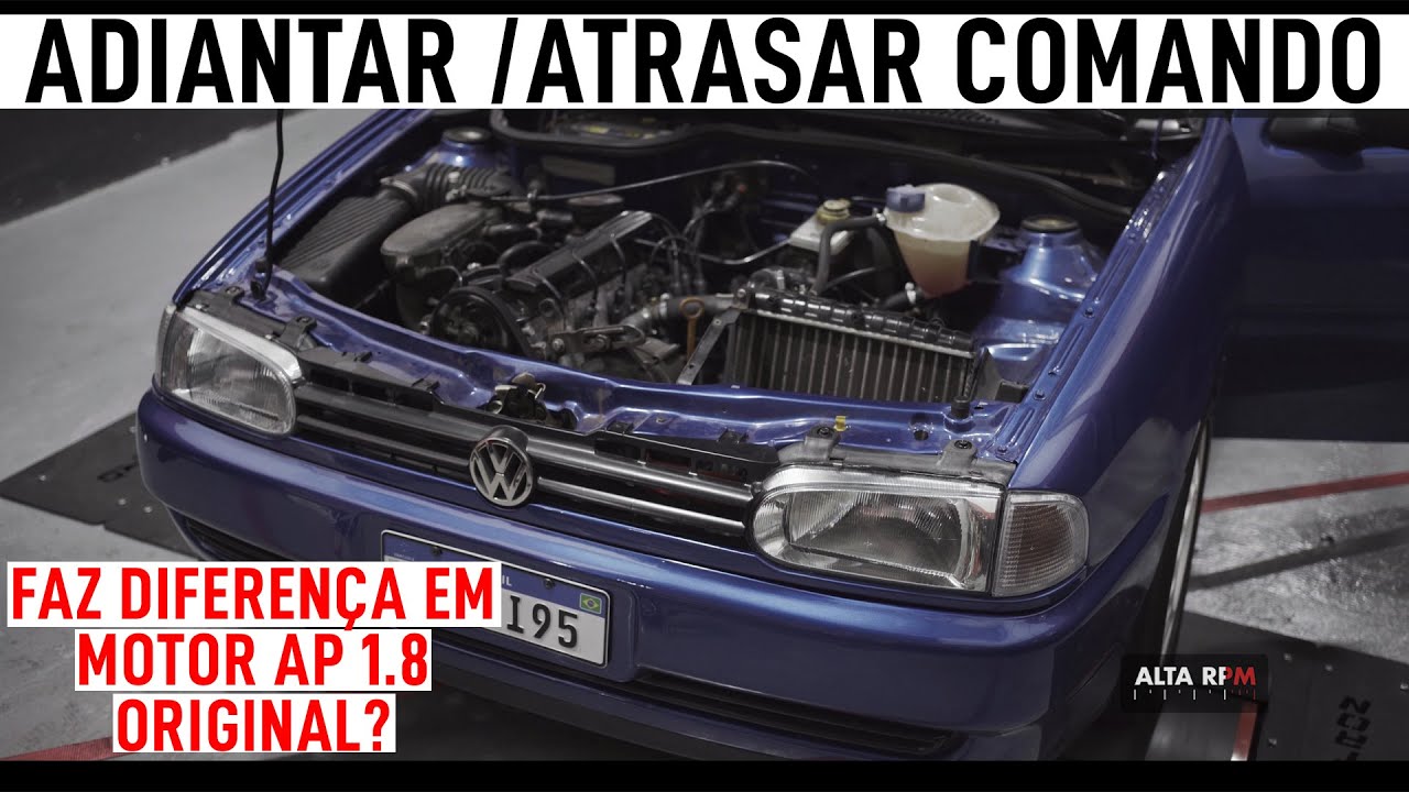TESTE: ADIANTAR OU ATRASAR O COMANDO: faz diferença no AP 1.8? - Alta RPM!