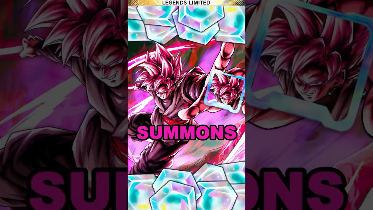 BELIEVABLE SUMMONS FOR ULTRA GOKU BLACK | #dblegends #dbl #dragonballlegends #dblshorts
