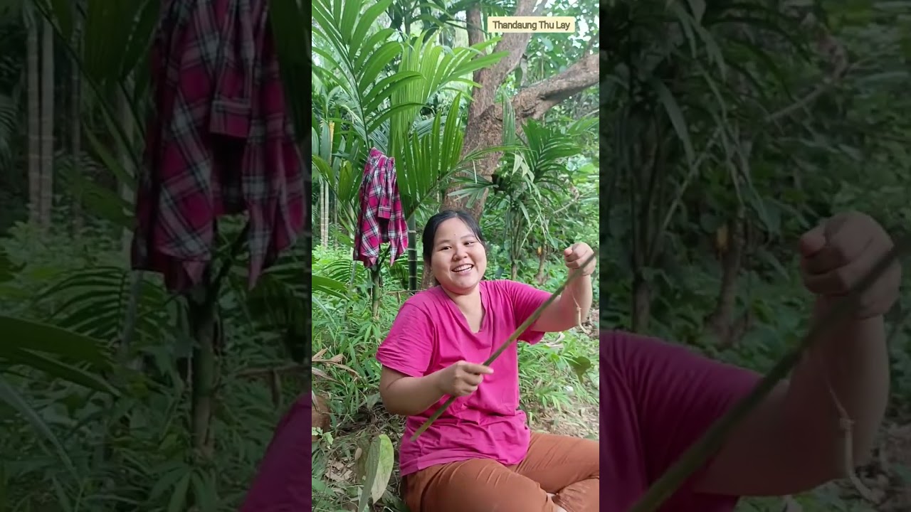  ငါးလေးမျှားရင်း ဖွတ်သားလေးစားရင်းပေါ့ရှင်😋🥰