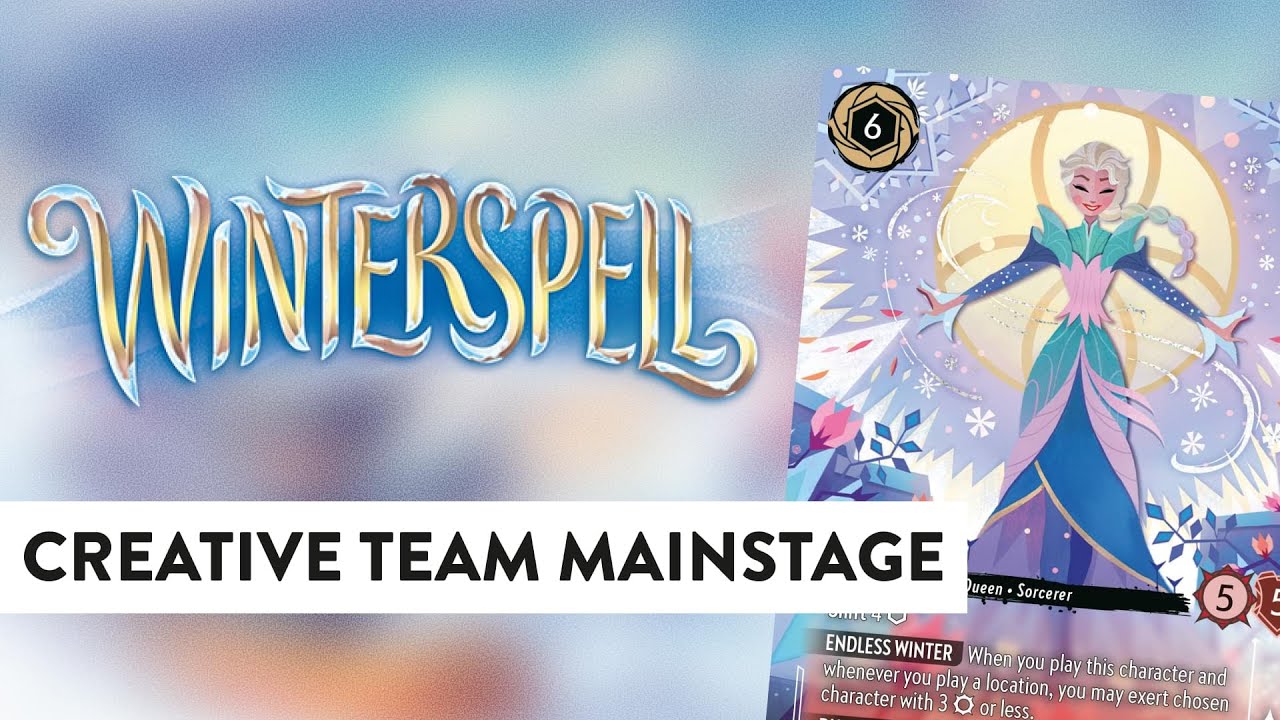 Disney Lorcana: Winterspell - Creative Team Mainstage