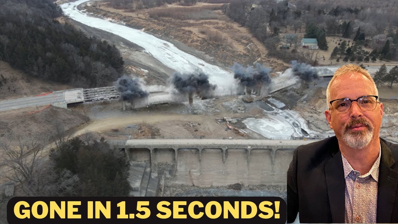Rapidan Dam Bridge Demolition