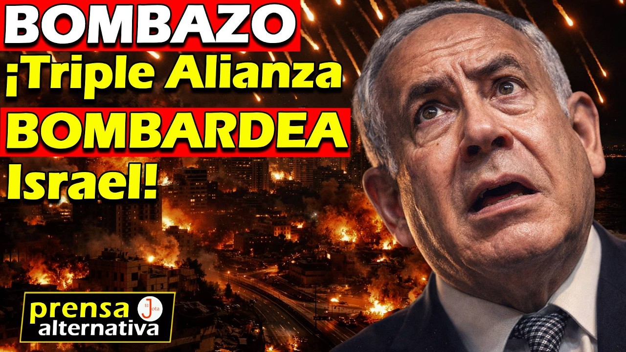 Se unieron Ir&aacute;n, hut&iacute;es y Hezbol&aacute;: Ataque masivo contra Israel!