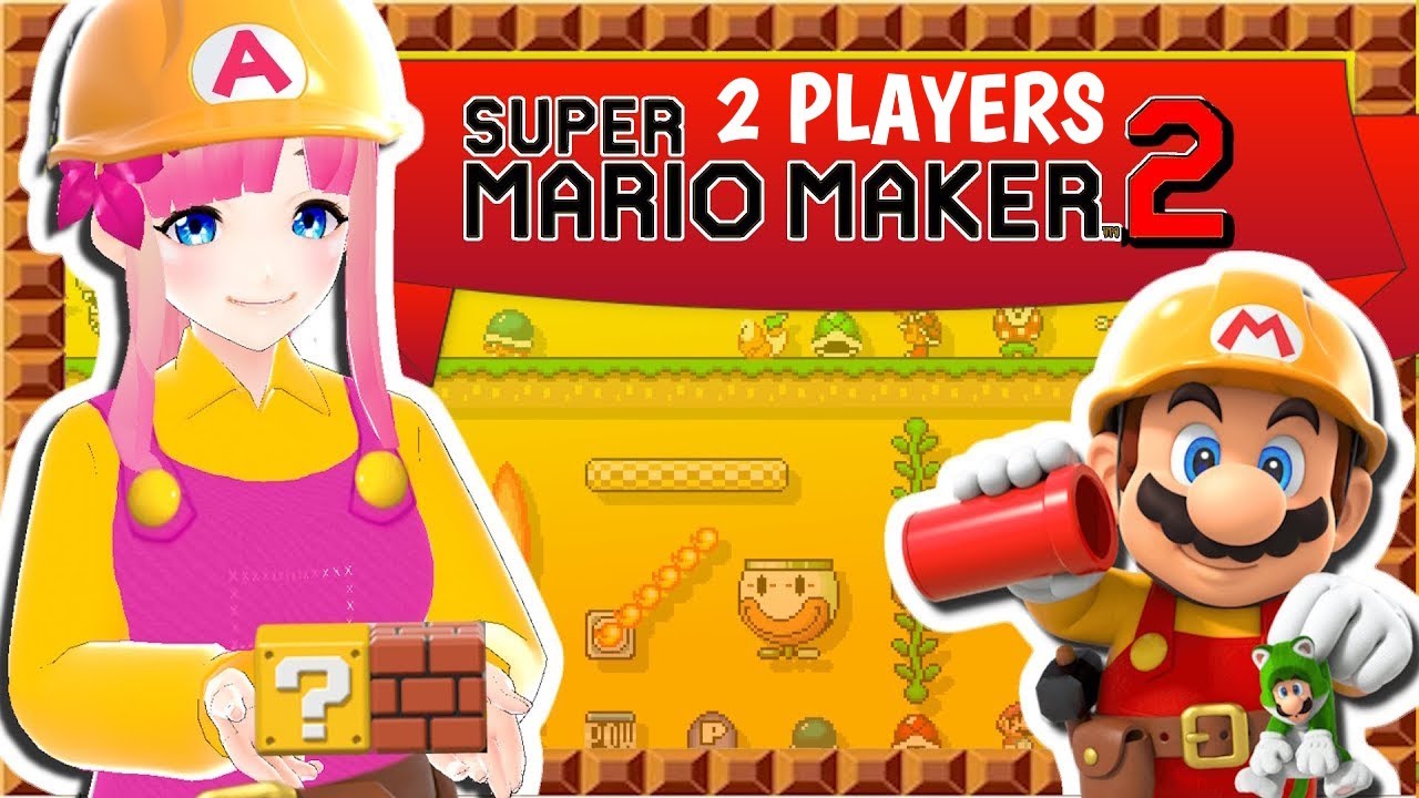 Super Mario Maker 2 | 2 Player Viewer Levels LIVE (requested by member)