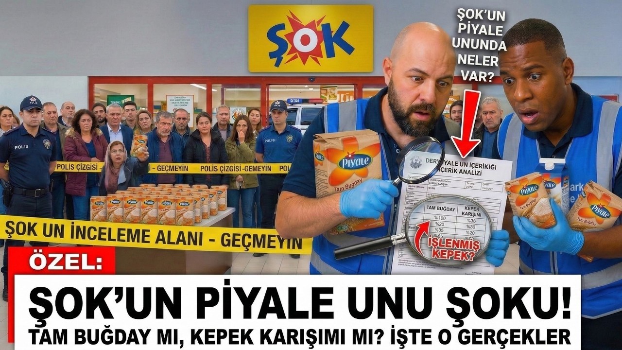 ŞOK'un Piyale Unlarında Ne Var? Tam Buğday mı, Kepek Karışımı mı?