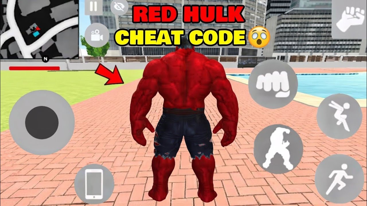 HULK CHEAT CODE IN INDIAN BIKE DRIVING 3D!