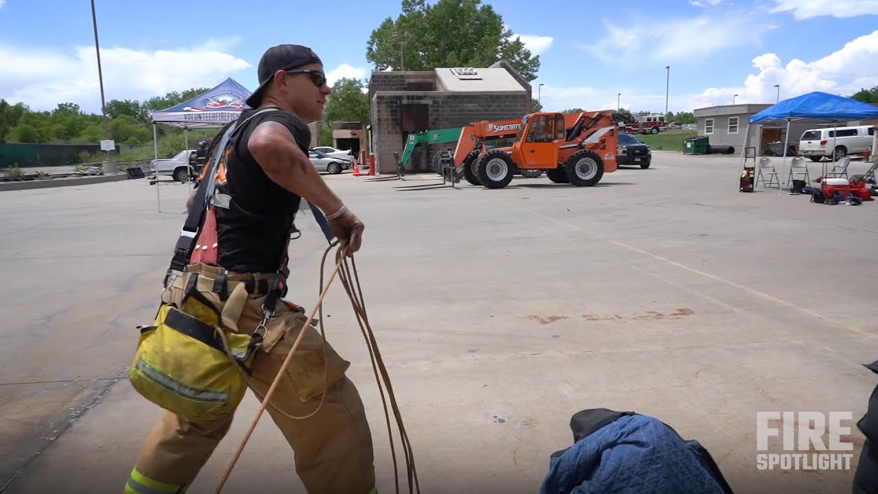 Rapid Intervention Teams Use Basic Rope Rescue Training Techniques to Navigate Smoke
