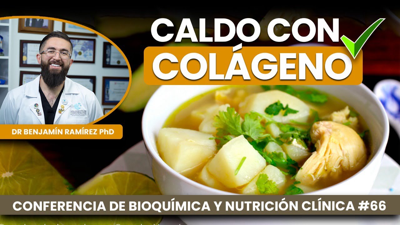 Caldo de Pollo Rico en Colágeno - Conferencia # 66 Contra las Enfermedades - Dr Benjamín PhD