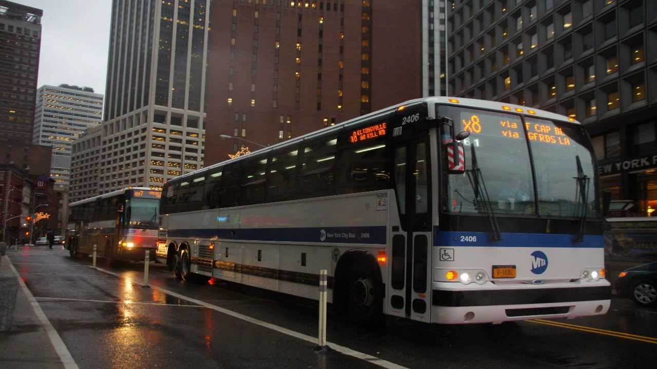 MTA New York City Bus 2011 Prevost Car x3-45 2440 [ Audio Recording ]